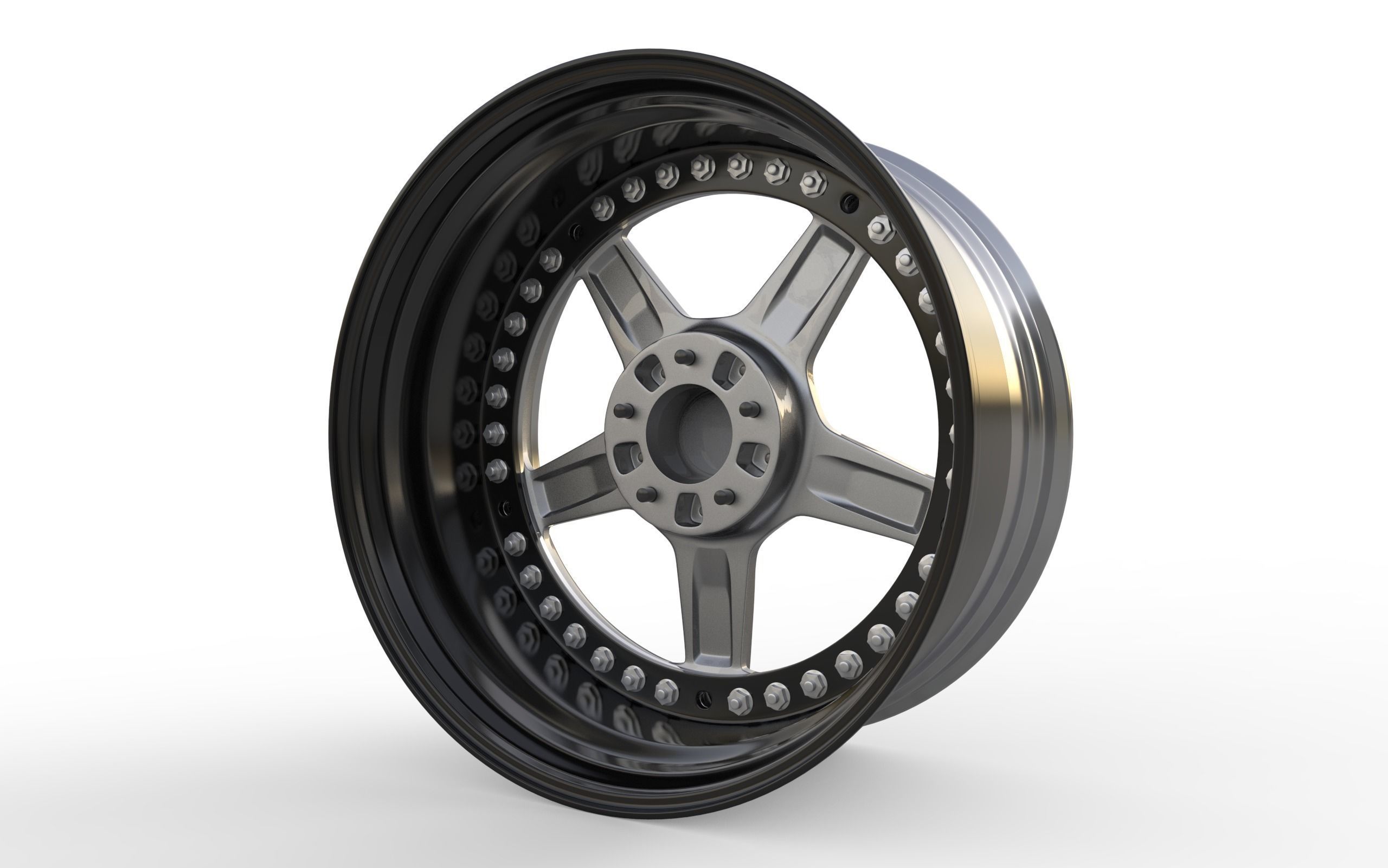 AC Schnitzer custom wheel 3D model_1