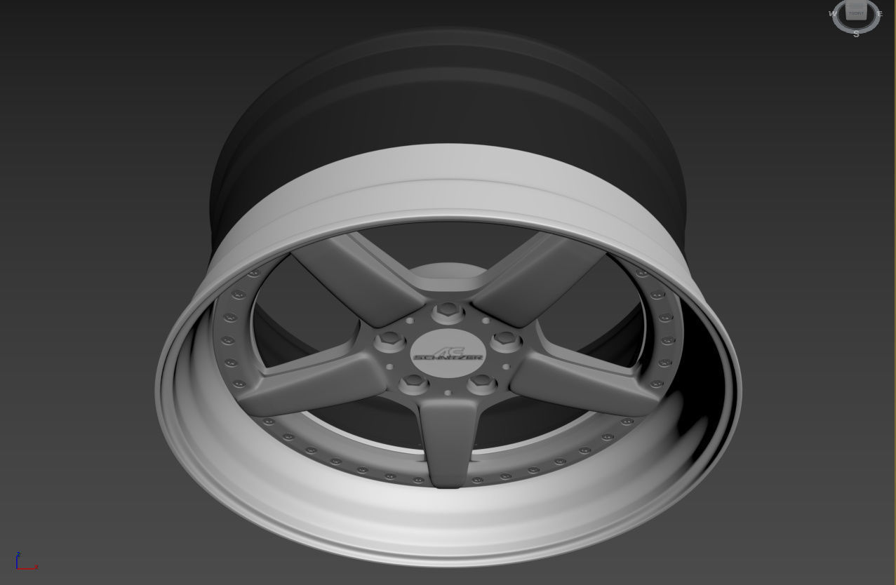AC Schnitzer custom wheel 3D model_17