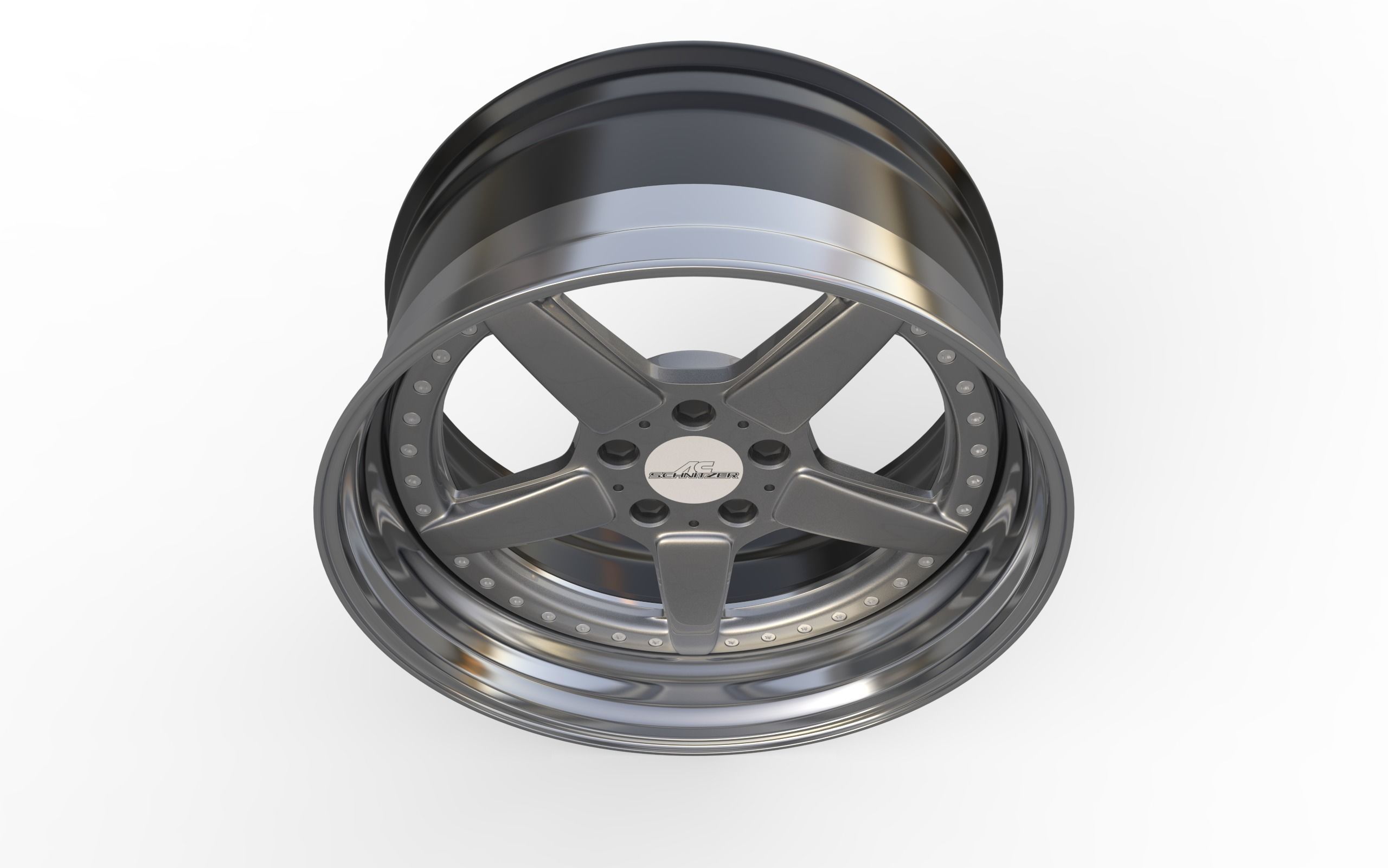 AC Schnitzer custom wheel 3D model_6