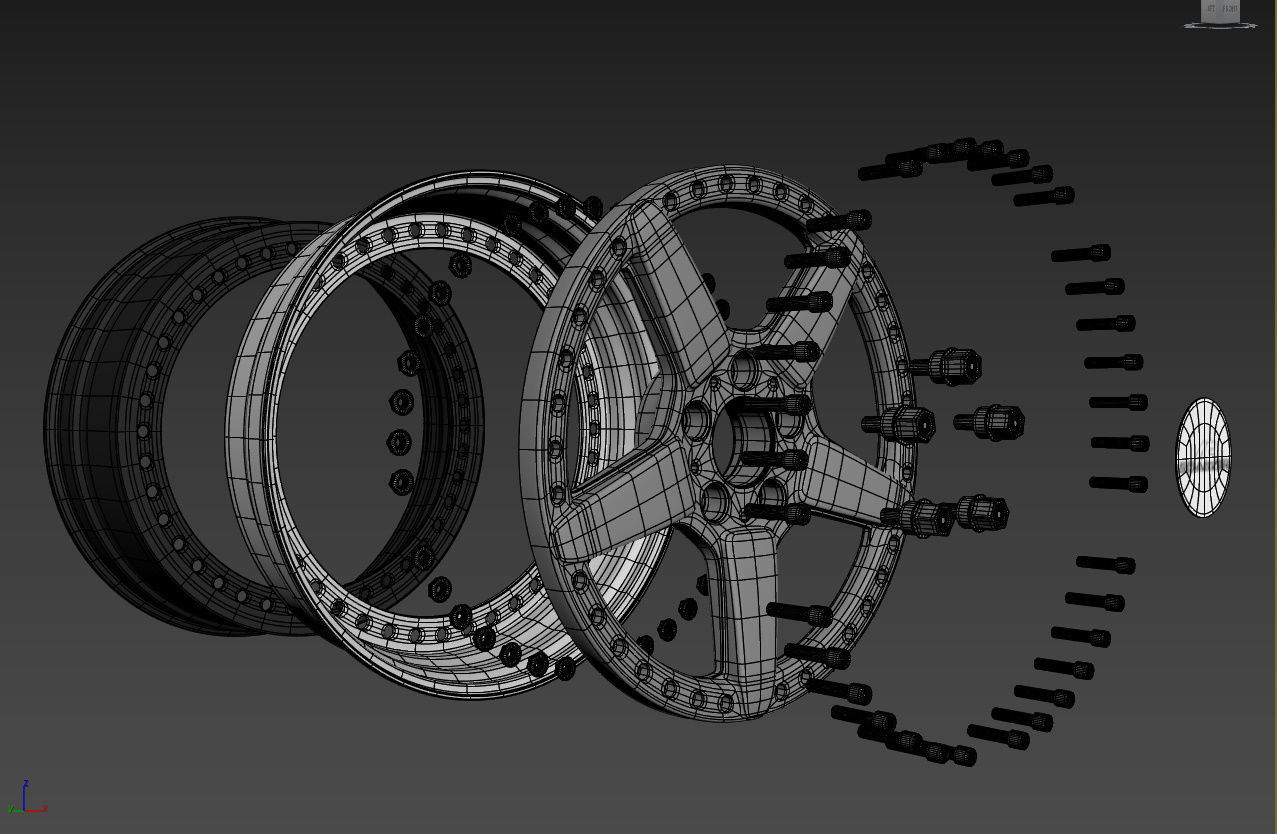 AC Schnitzer custom wheel 3D model_42