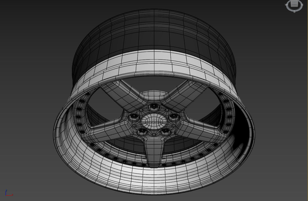 AC Schnitzer custom wheel 3D model_18