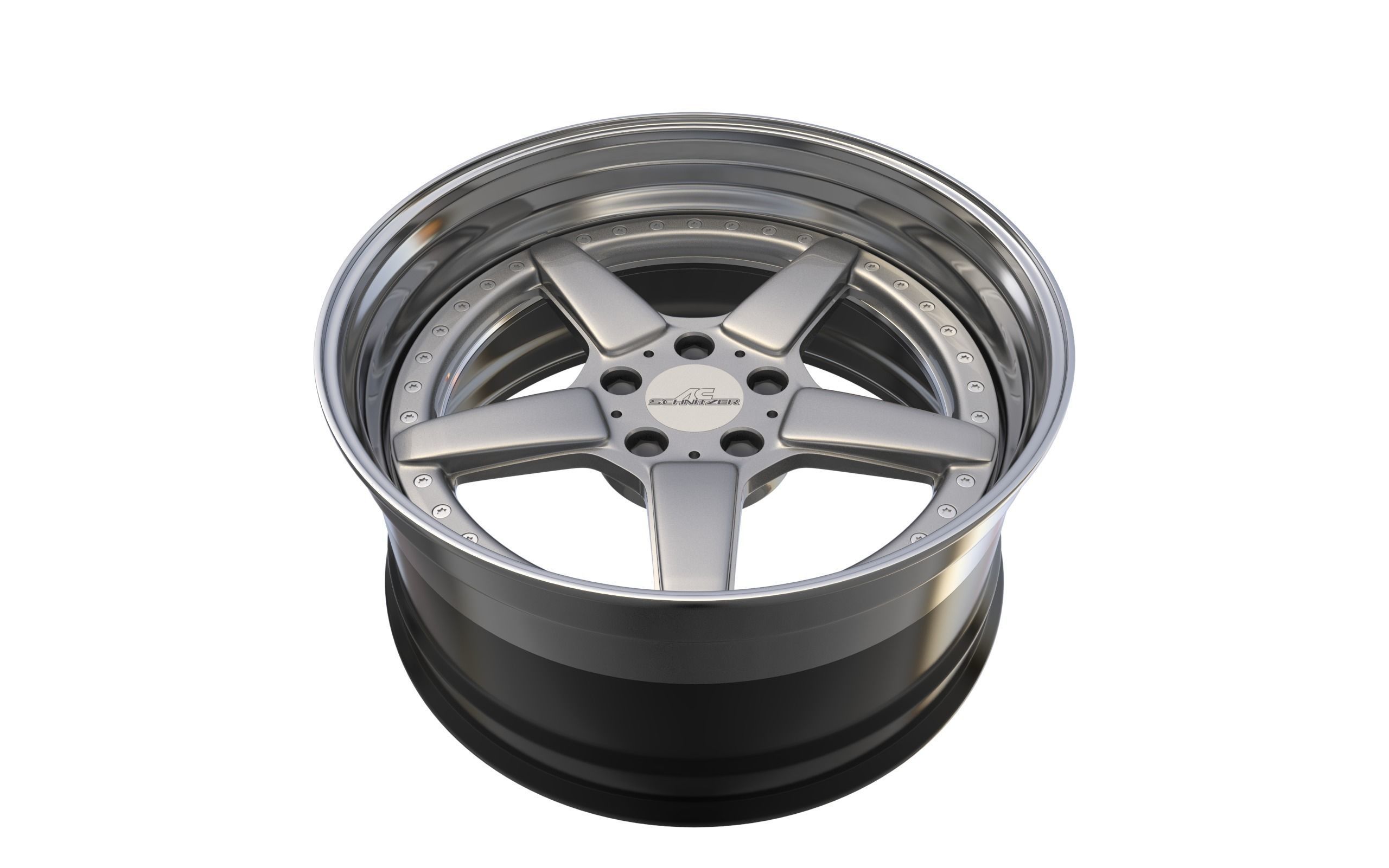 AC Schnitzer custom wheel 3D model_5