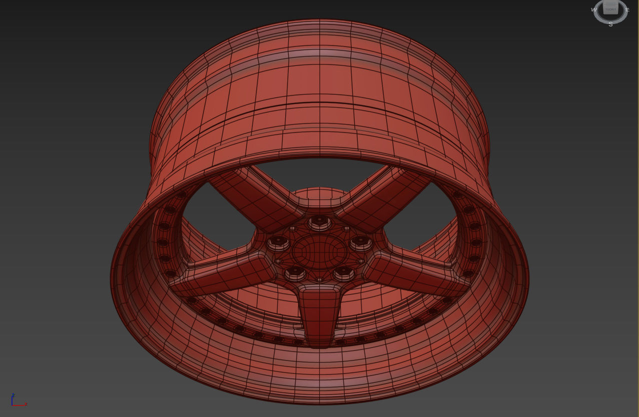 AC Schnitzer custom wheel 3D model_19