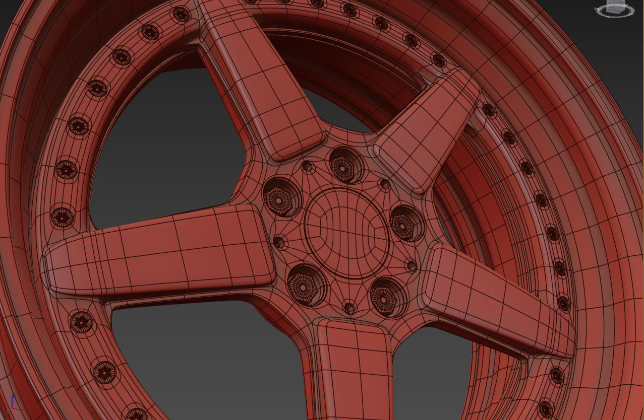 AC Schnitzer custom wheel 3D model_31