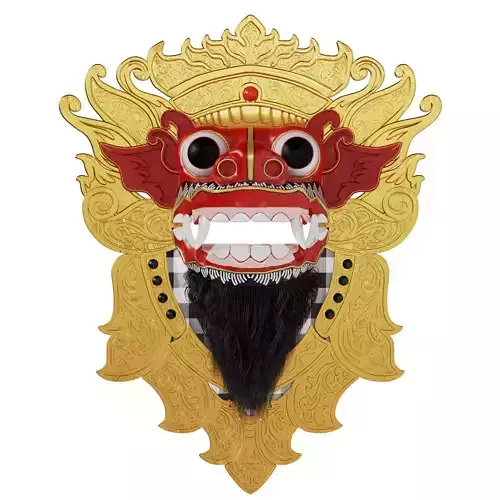 Barong Bali Mask