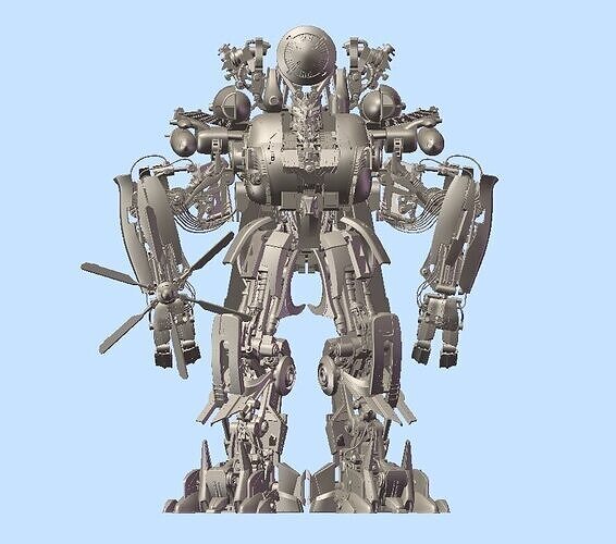 Transformers Blackout 3D print model