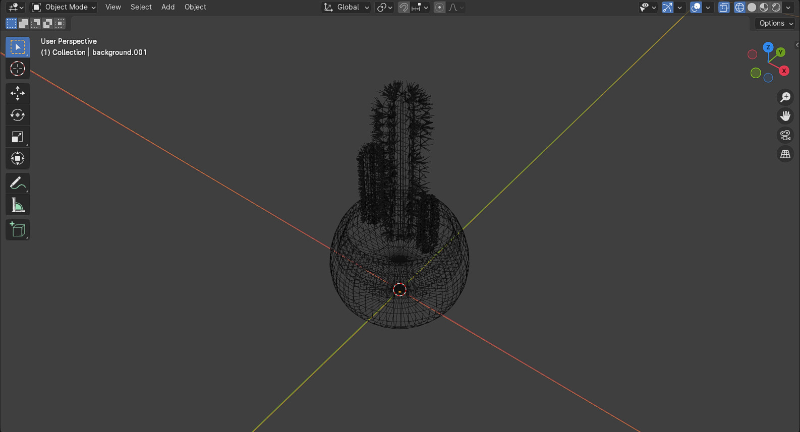 Cactus Pilosocereus Pachycladus 3D model_17