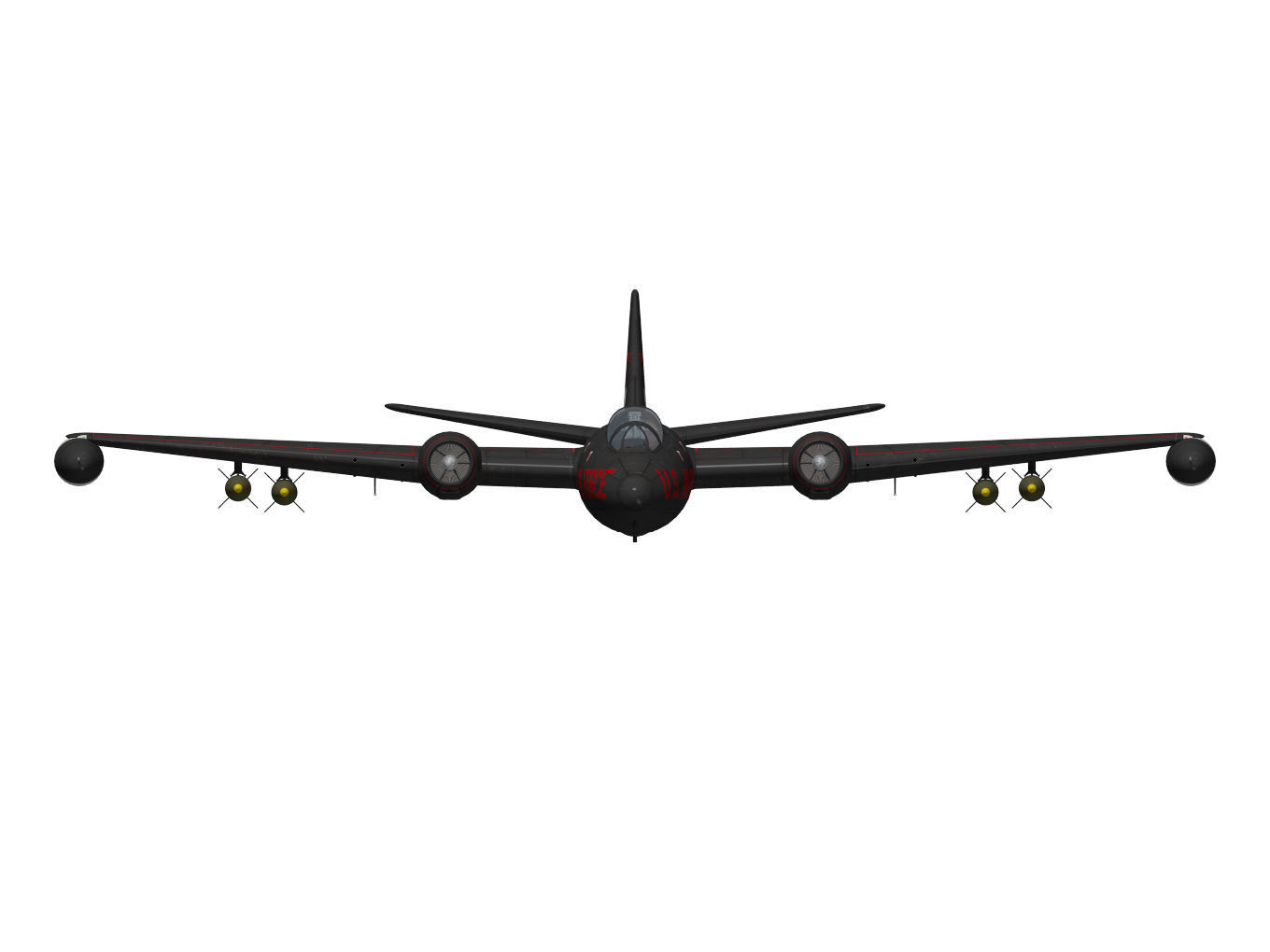 Martin B-57B Canberra 3D model_10