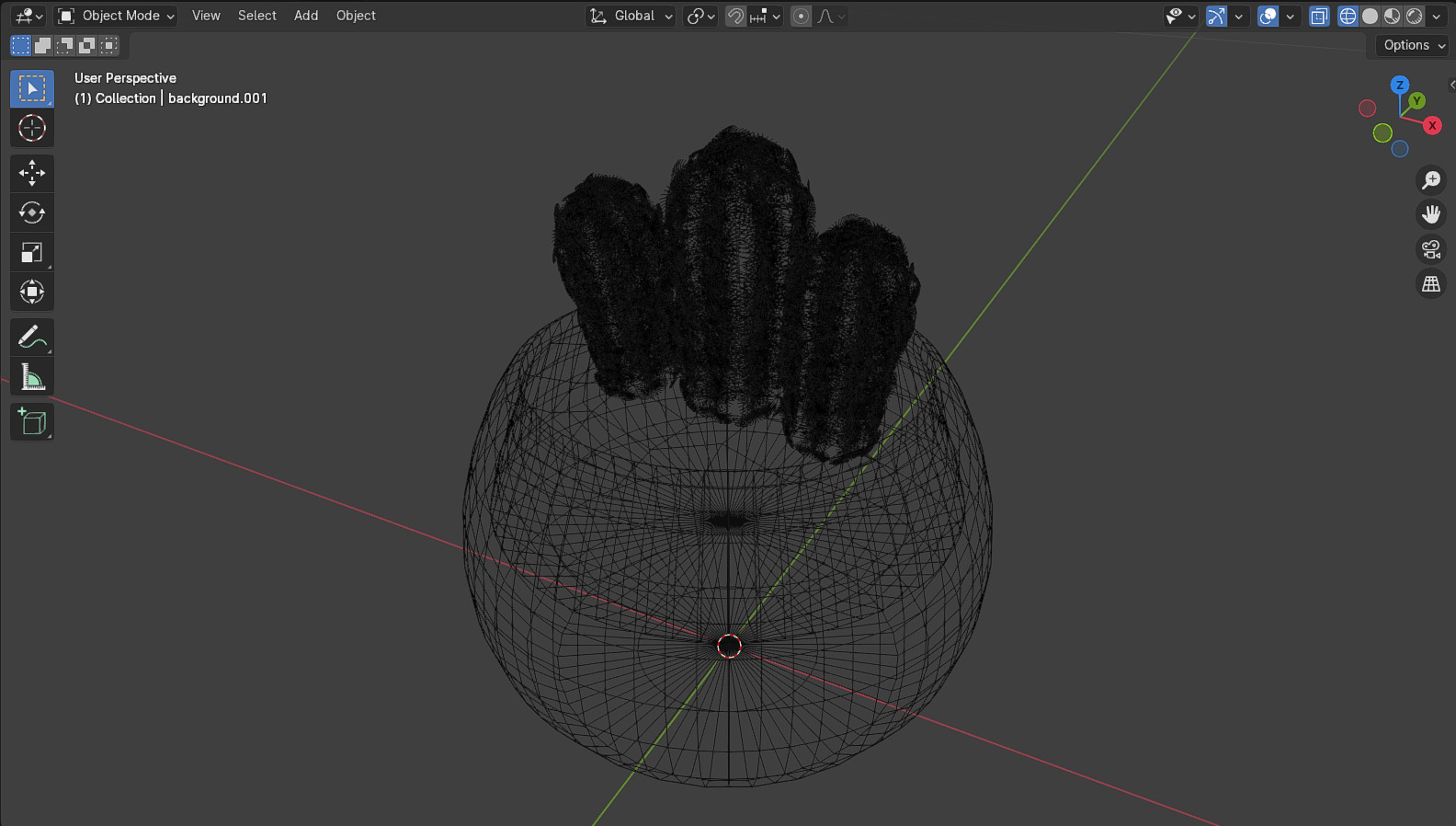 Cactus Mammillaria Elongata 3D model_14