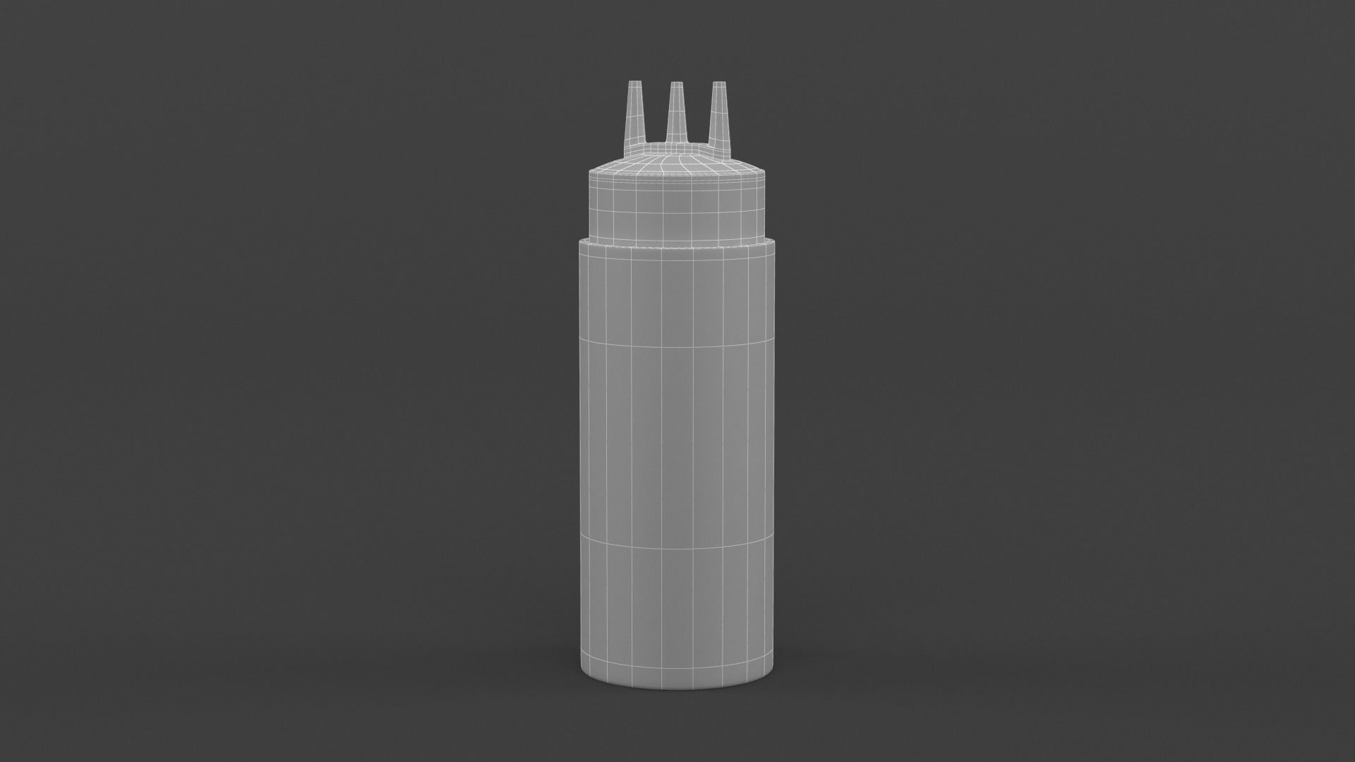 Plastic Bottle 3D model_7