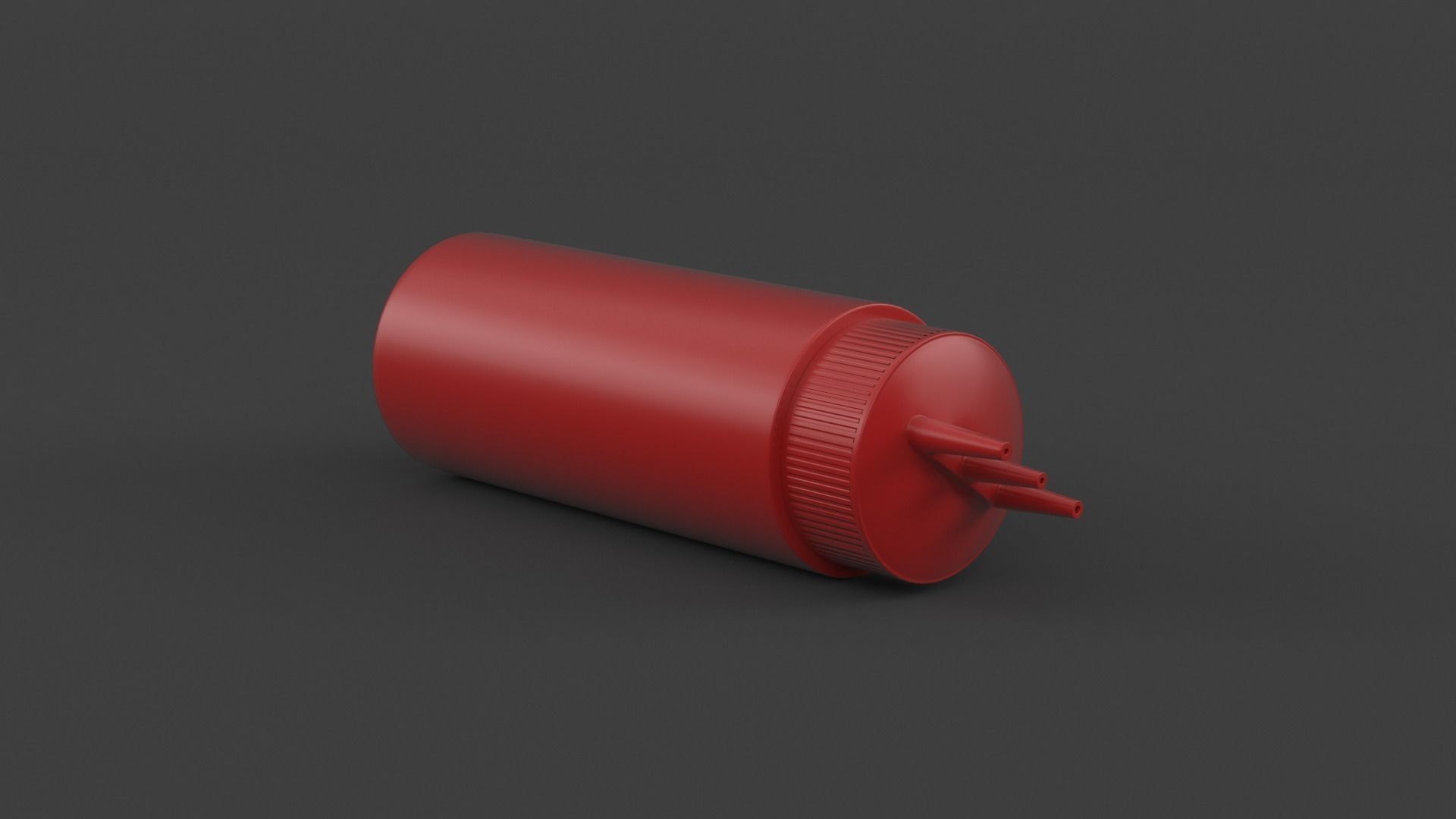 Plastic Bottle 3D model_4