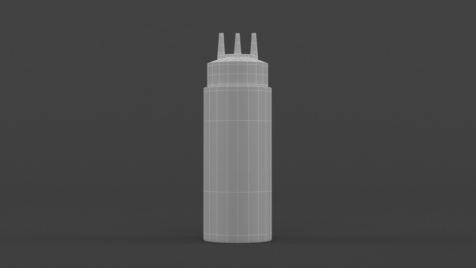 Plastic Bottle 3D model_8
