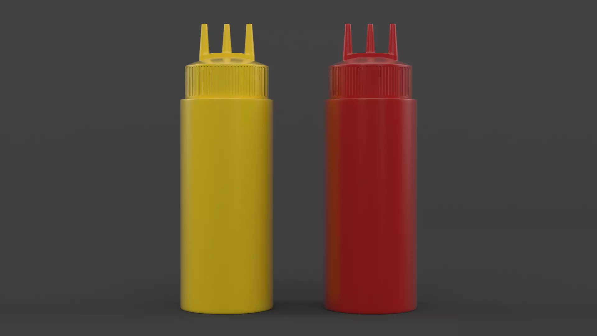 Plastic Bottle 3D model_0