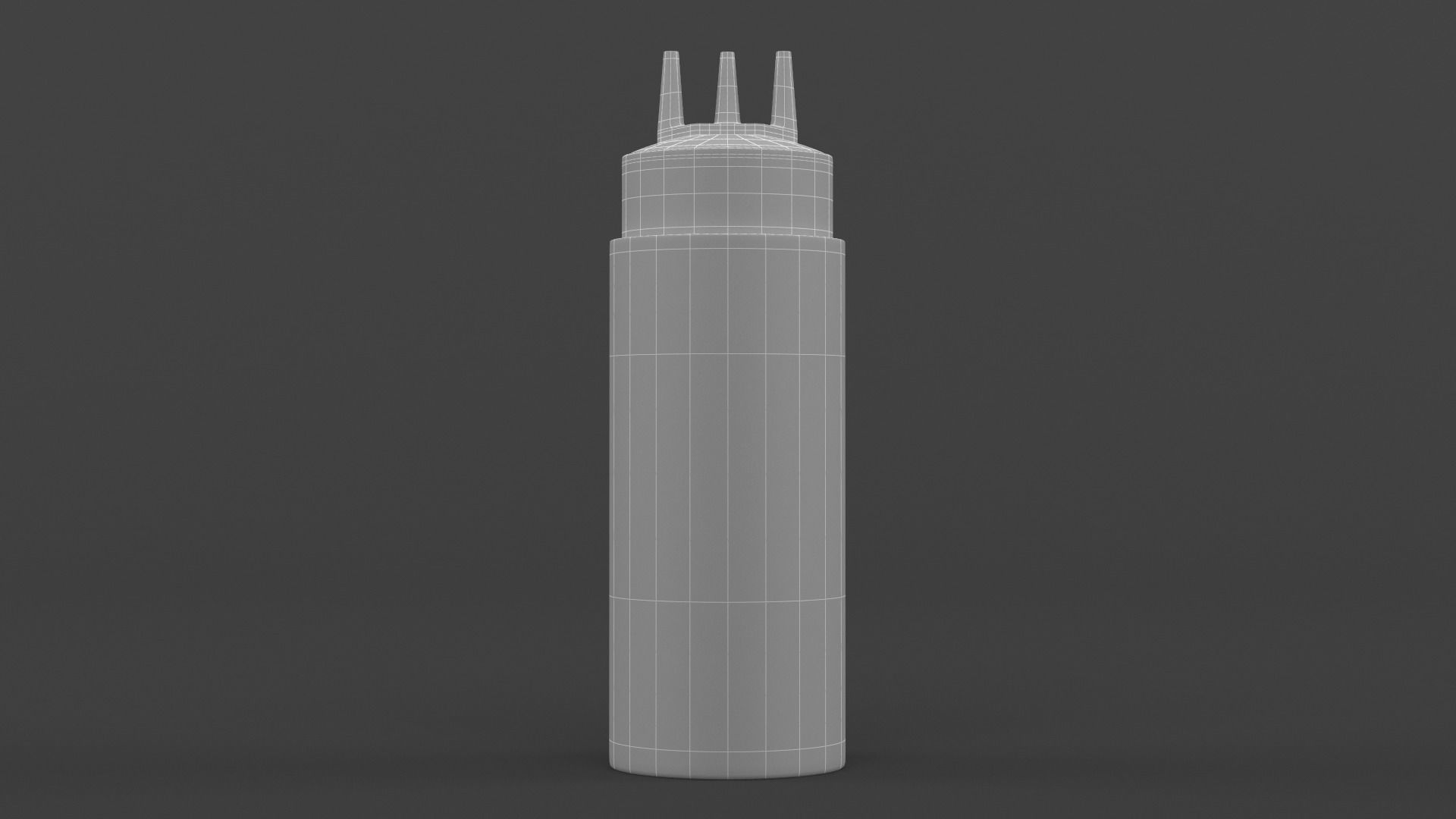 Plastic Bottle 3D model_6