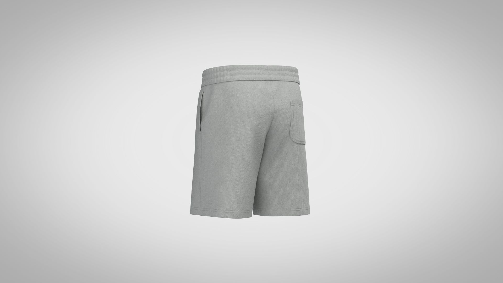 Men Shorts 3D model_8