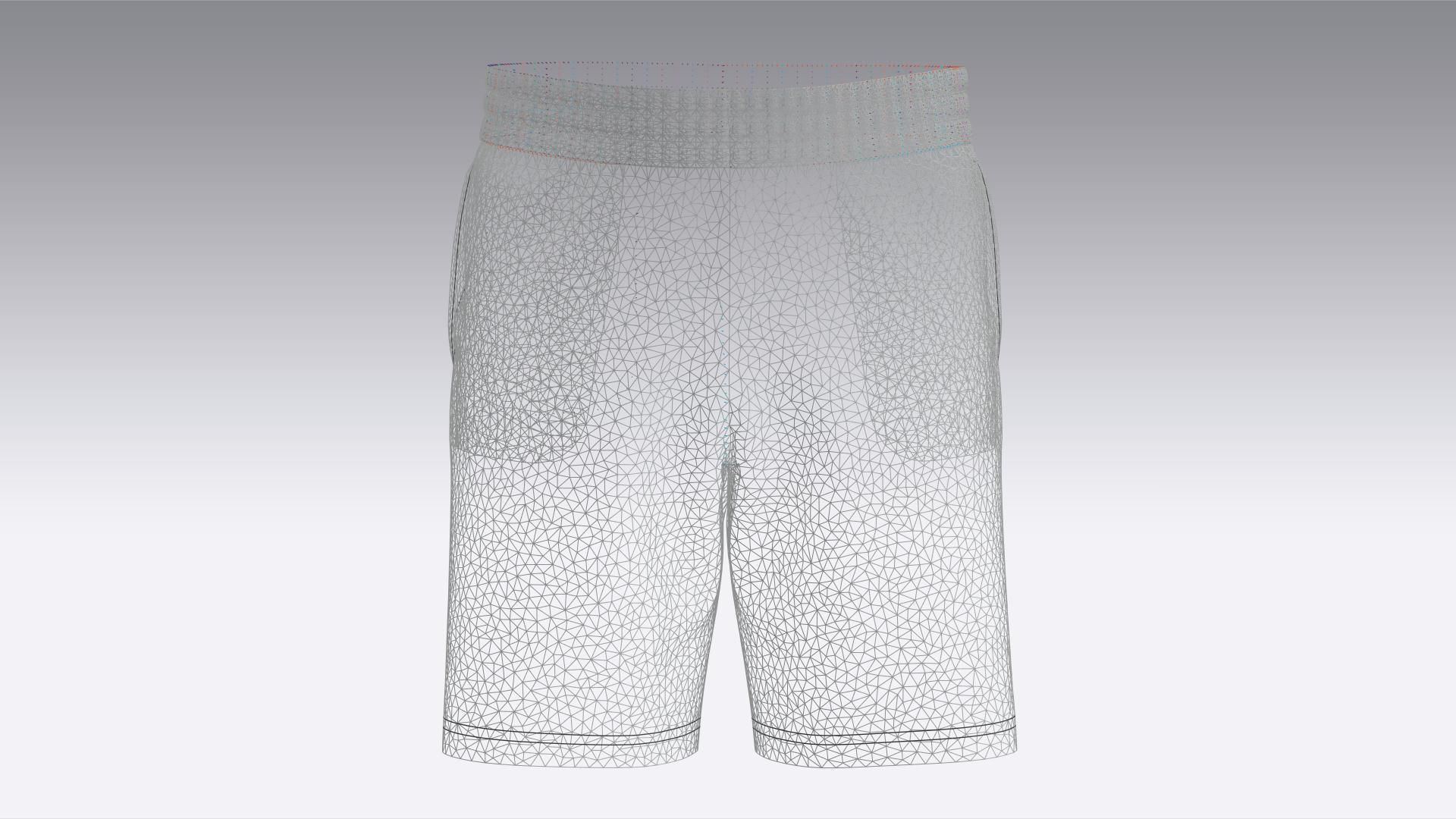 Men Shorts 3D model_10