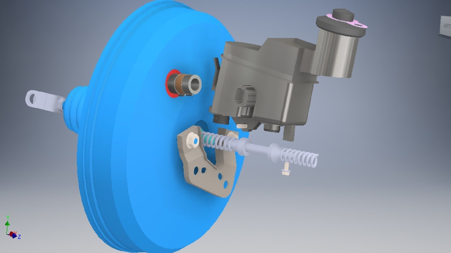 car master cylinder 3d model 3D model_2