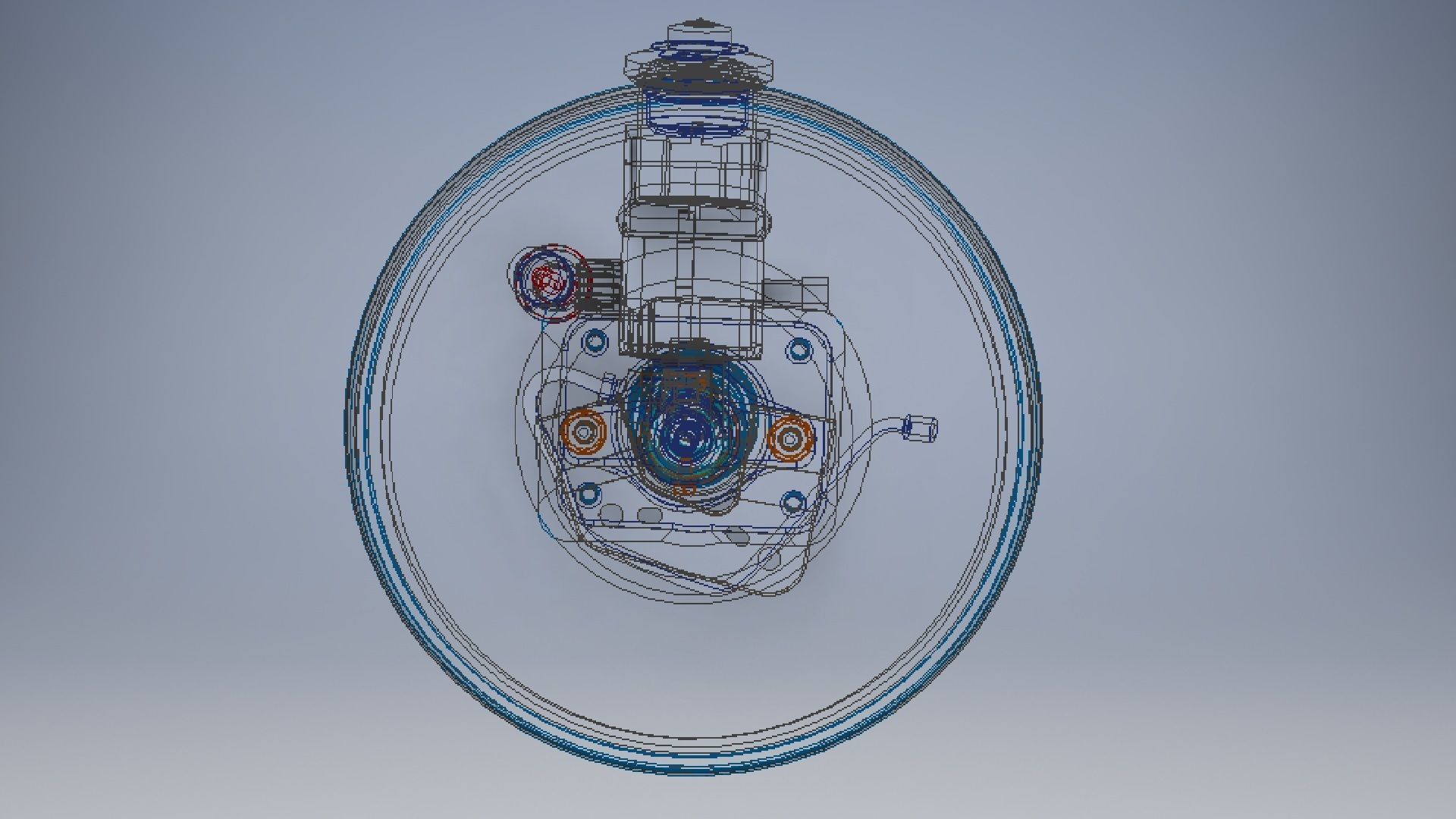 car master cylinder 3d model 3D model_9