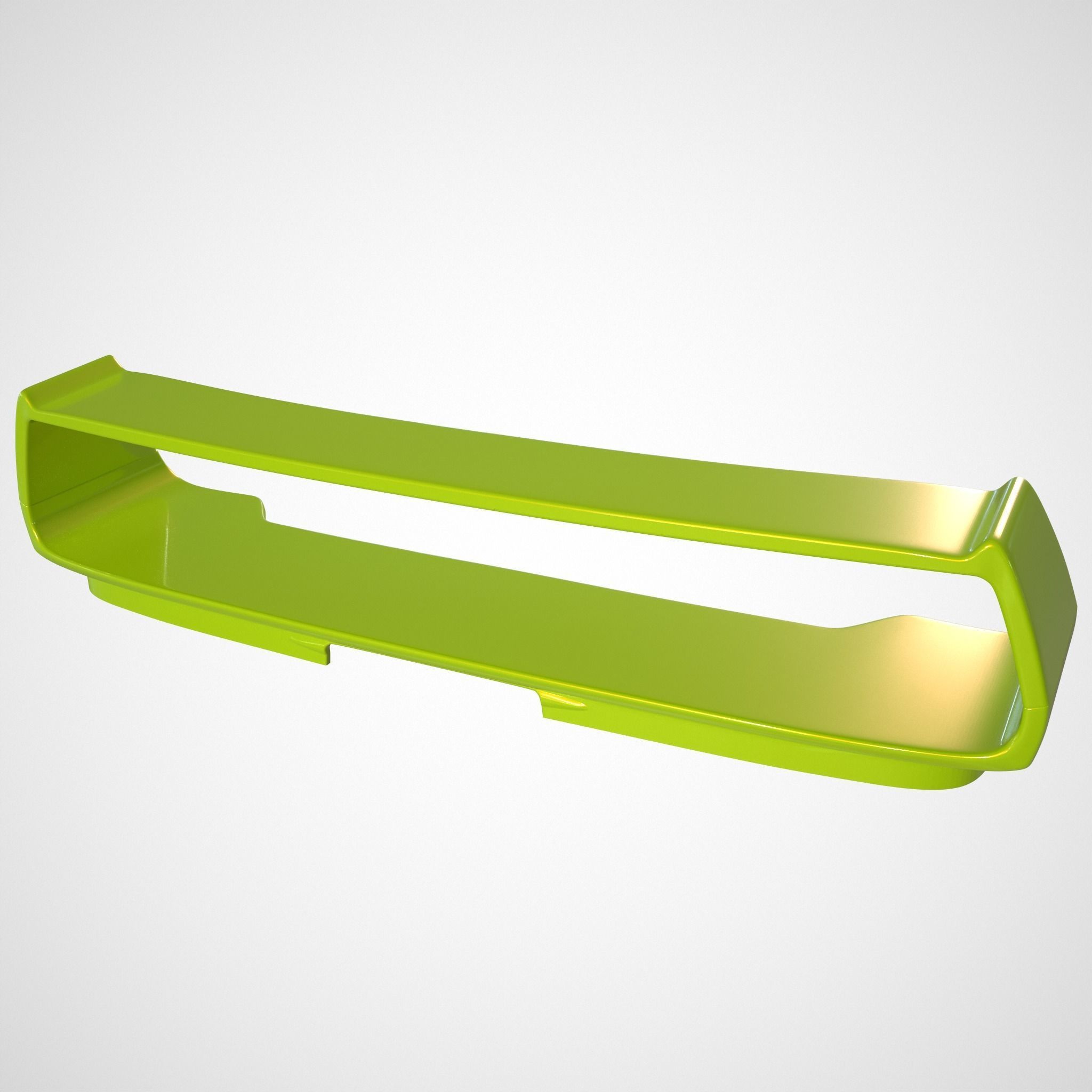 SUBARU IMPREZA WRX STI 2006 SPOILER 3D print model_4