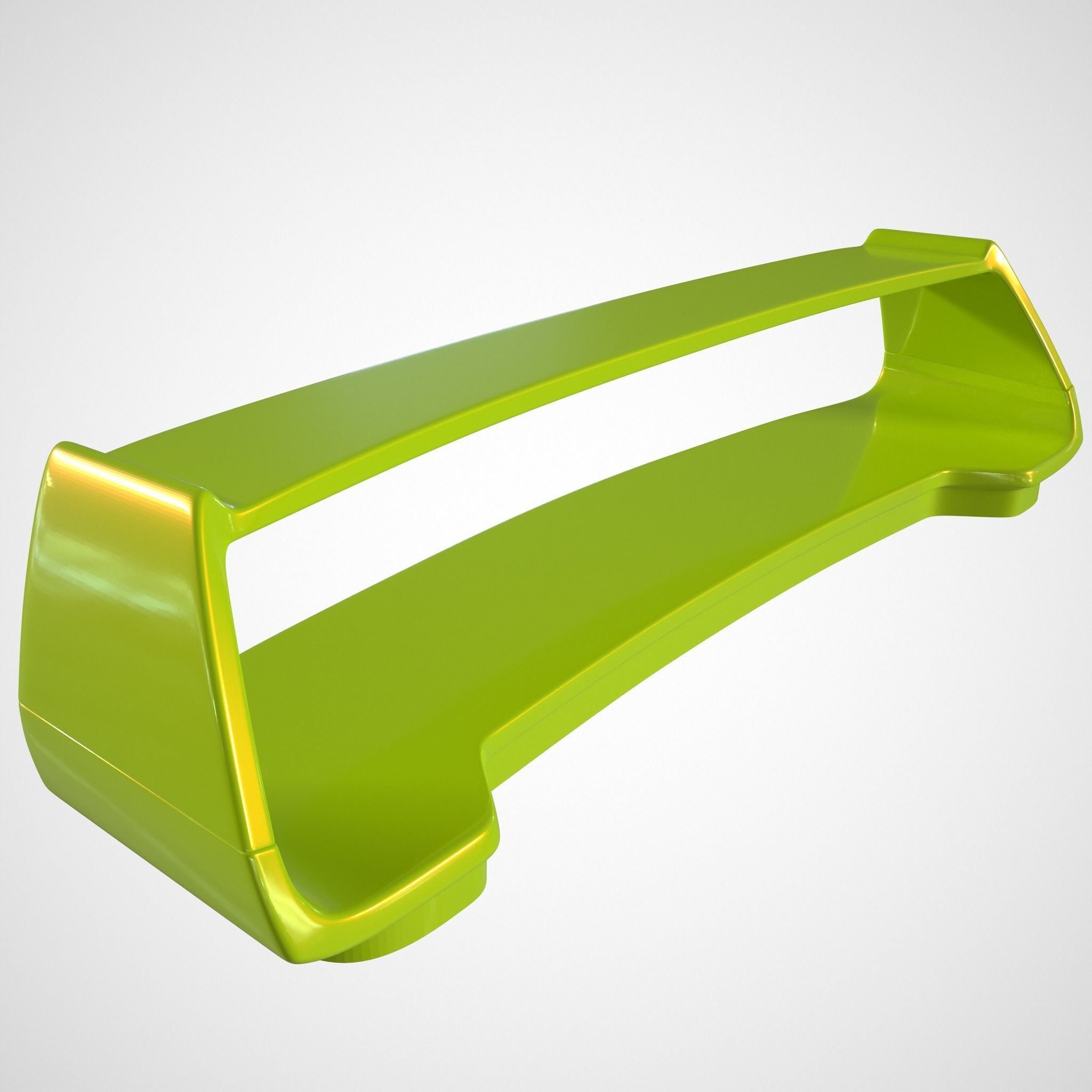 SUBARU IMPREZA WRX STI 2006 SPOILER 3D print model_1