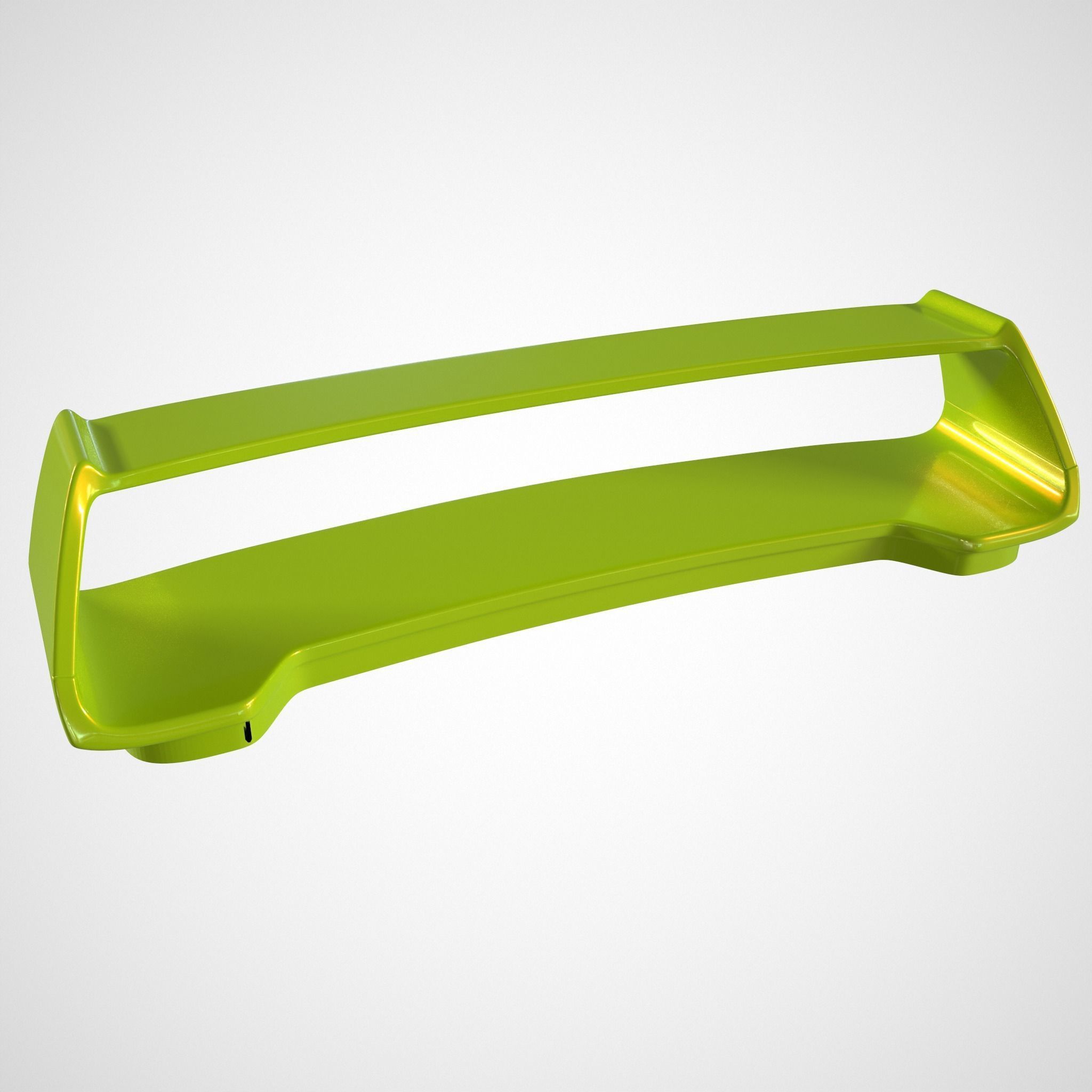 SUBARU IMPREZA WRX STI 2006 SPOILER 3D print model_7