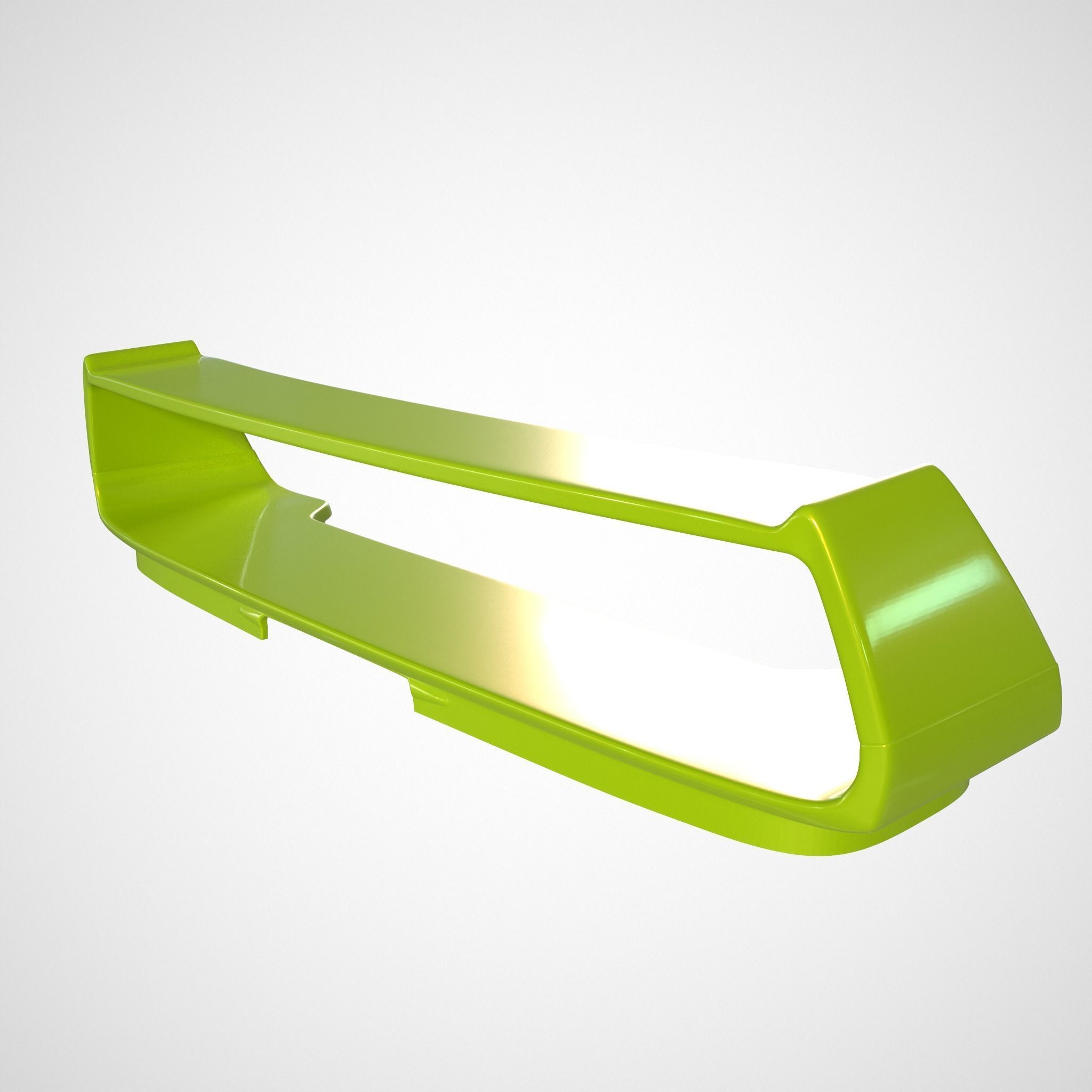 SUBARU IMPREZA WRX STI 2006 SPOILER 3D print model_3