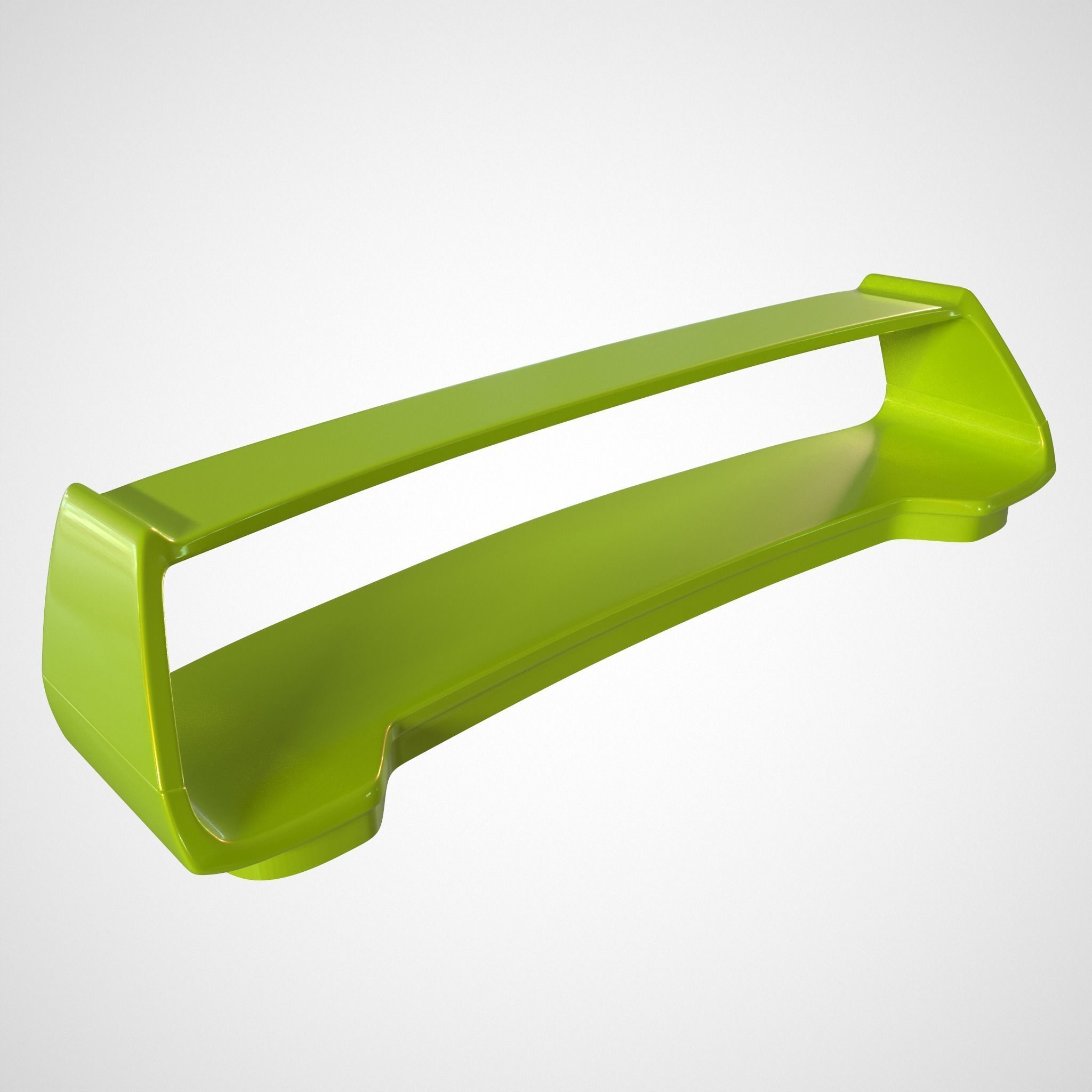 SUBARU IMPREZA WRX STI 2006 SPOILER 3D print model_5