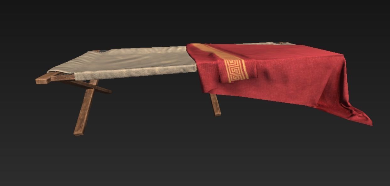 Roman Deco Interior Bundle Low-poly 3D model_24