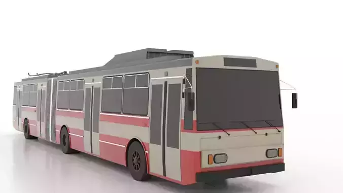 Trolleybus Skoda-15Tr Low