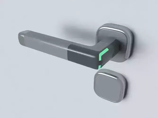  Electronic Door Handle Lever Lock