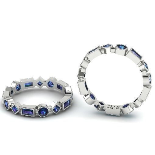 Ring N01261 3D print model_3