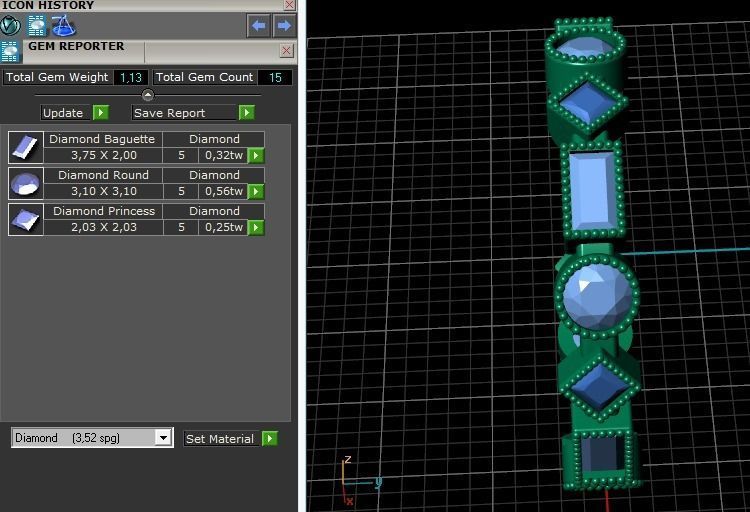 Ring N01261 3D print model_7