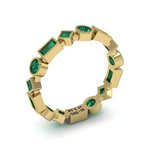 Ring N01261 3D print model_1