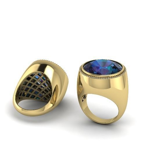 Ring N01256 3D print model_3