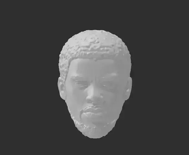 Black Panther  -  Chadwick Boseman headsculpt