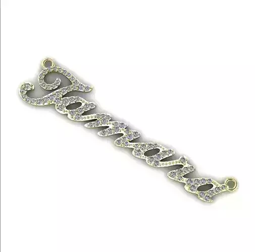 Pendant with the inscription Tamara N01231