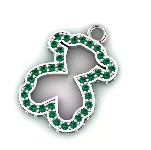 Pendant N01299 3D print model_0