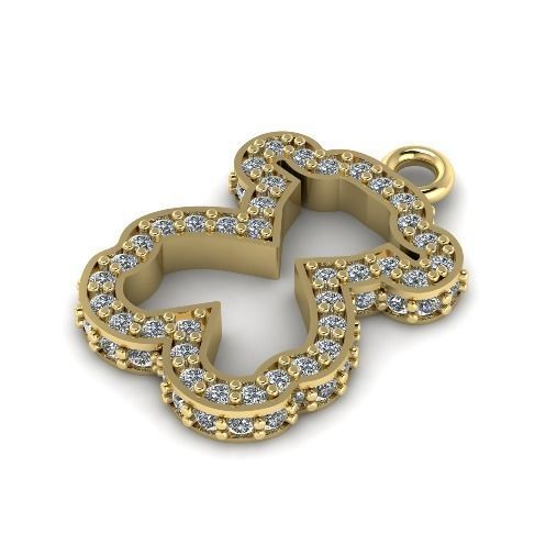 Pendant N01299 3D print model_1