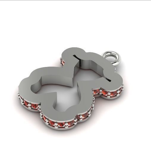 Pendant N01299 3D print model_4