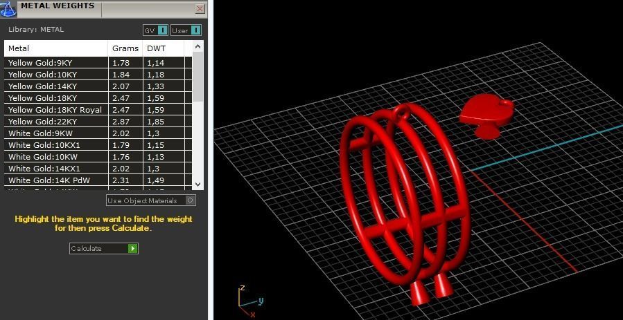 Ring with a heart N01292 3D print model_7