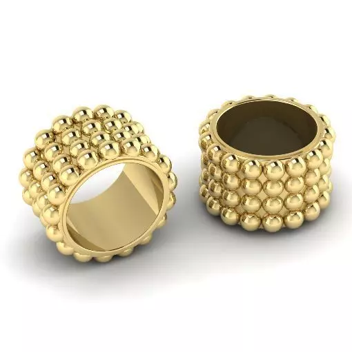 Wide ring N01288 3D print model