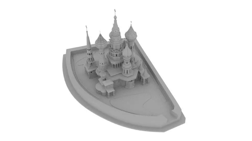 Cathedral Free 3D model_0