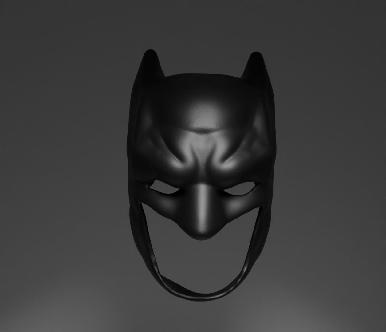 Batman Cosplay Face Mask 3D print model_19