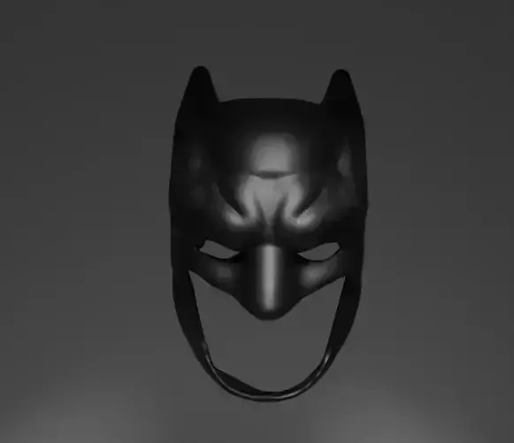 Batman Cosplay Face Mask 3D print model