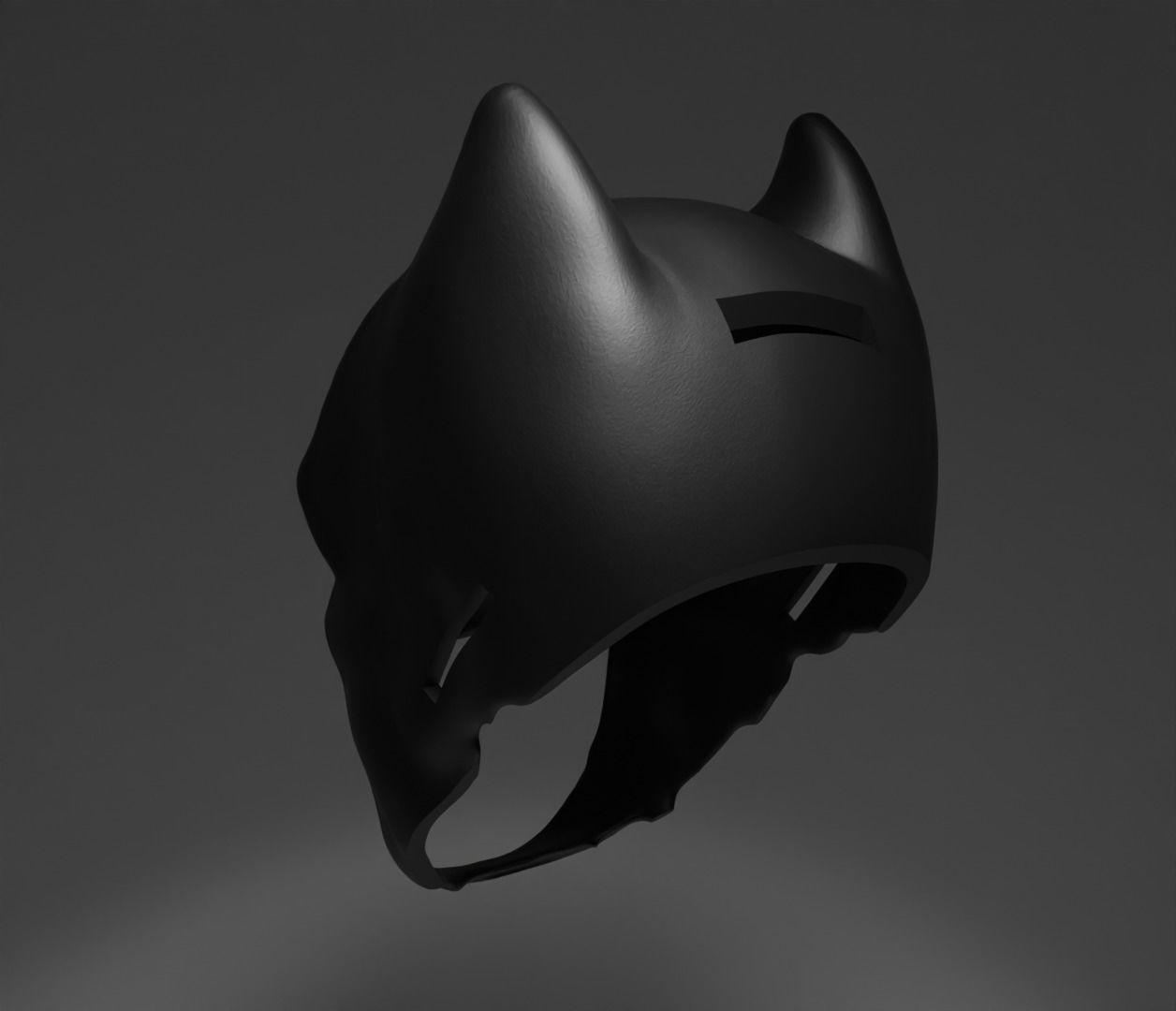 Batman Cosplay Face Mask 3D print model_16