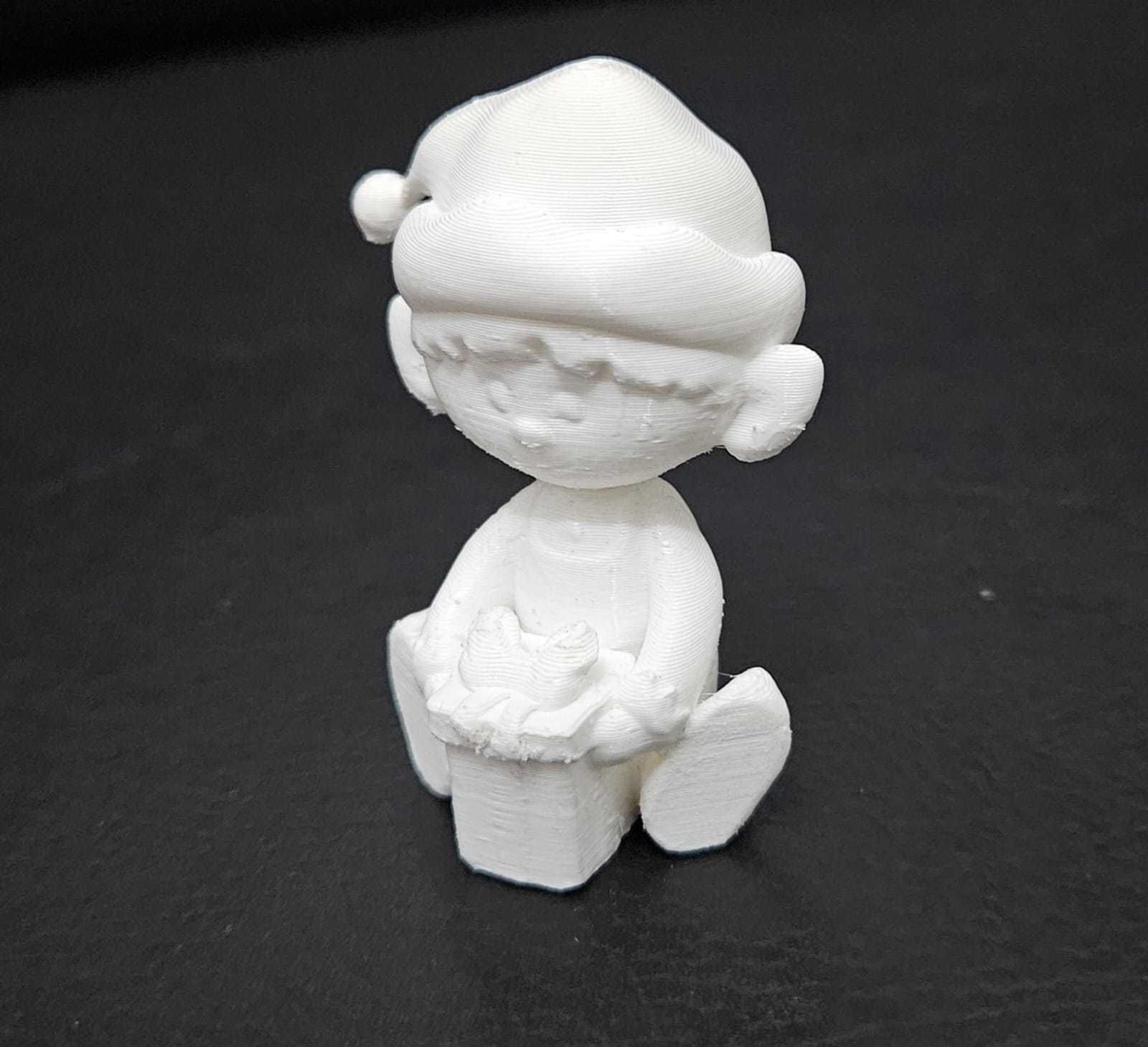 Gift Xmas Elf 3D print model_10