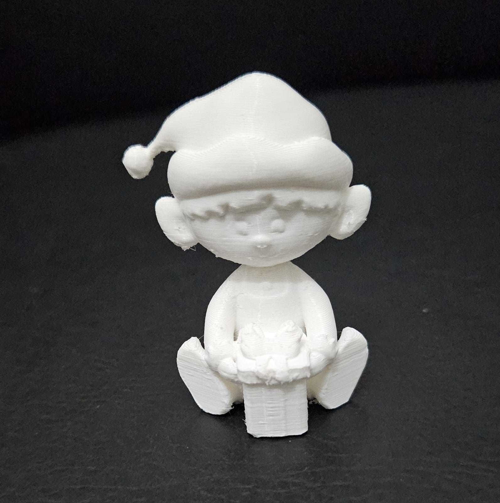 Gift Xmas Elf 3D print model_11