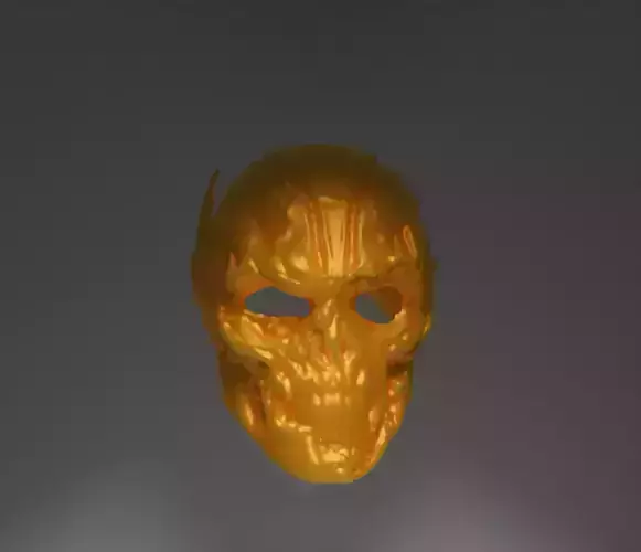 Flash Zombie Superhero Mask Stl
