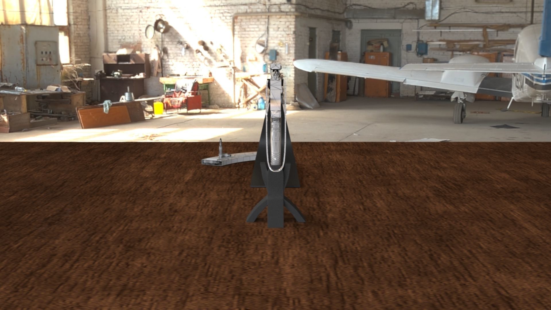 Russian AKS 74 Assault Rifle Low-poly 3D model_20