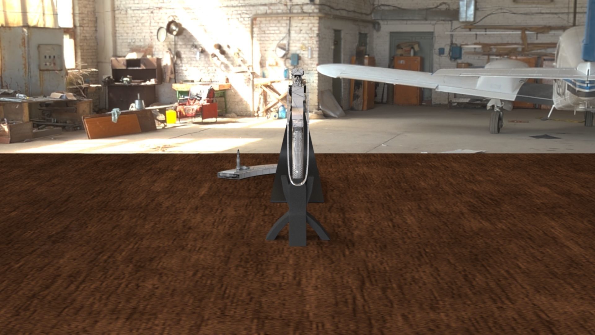 Russian AKS 74 Assault Rifle Low-poly 3D model_19